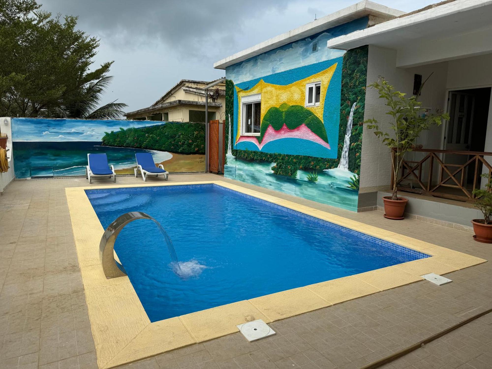Paradise Agua Leve Residential Sao Tome Eksteriør billede